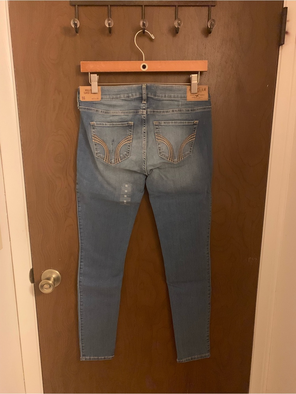 Retro Hollister Co. Light Super Skinny Jeans - Picture 4 of 6